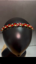 Red and Gold headband