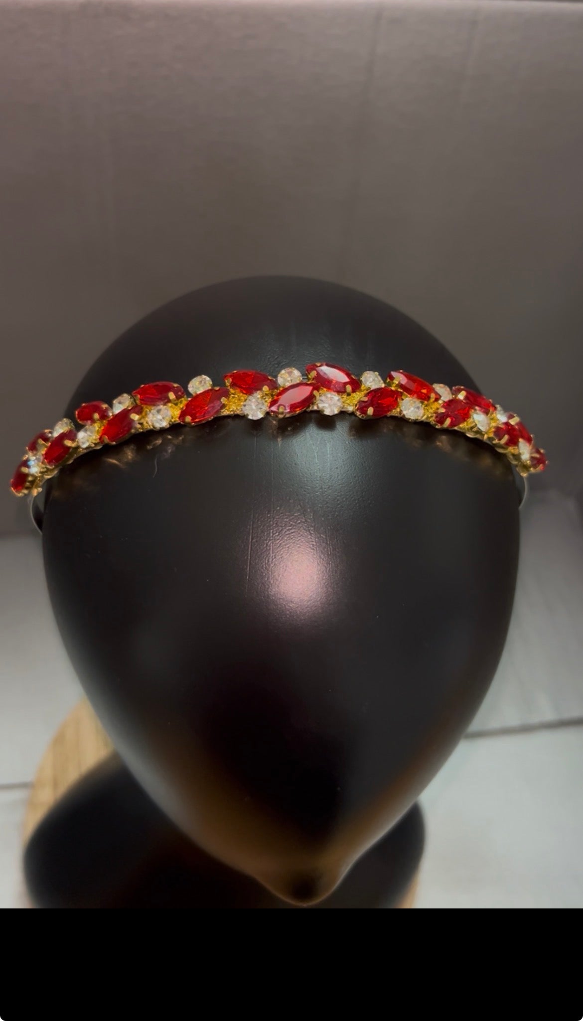 Red and Gold headband