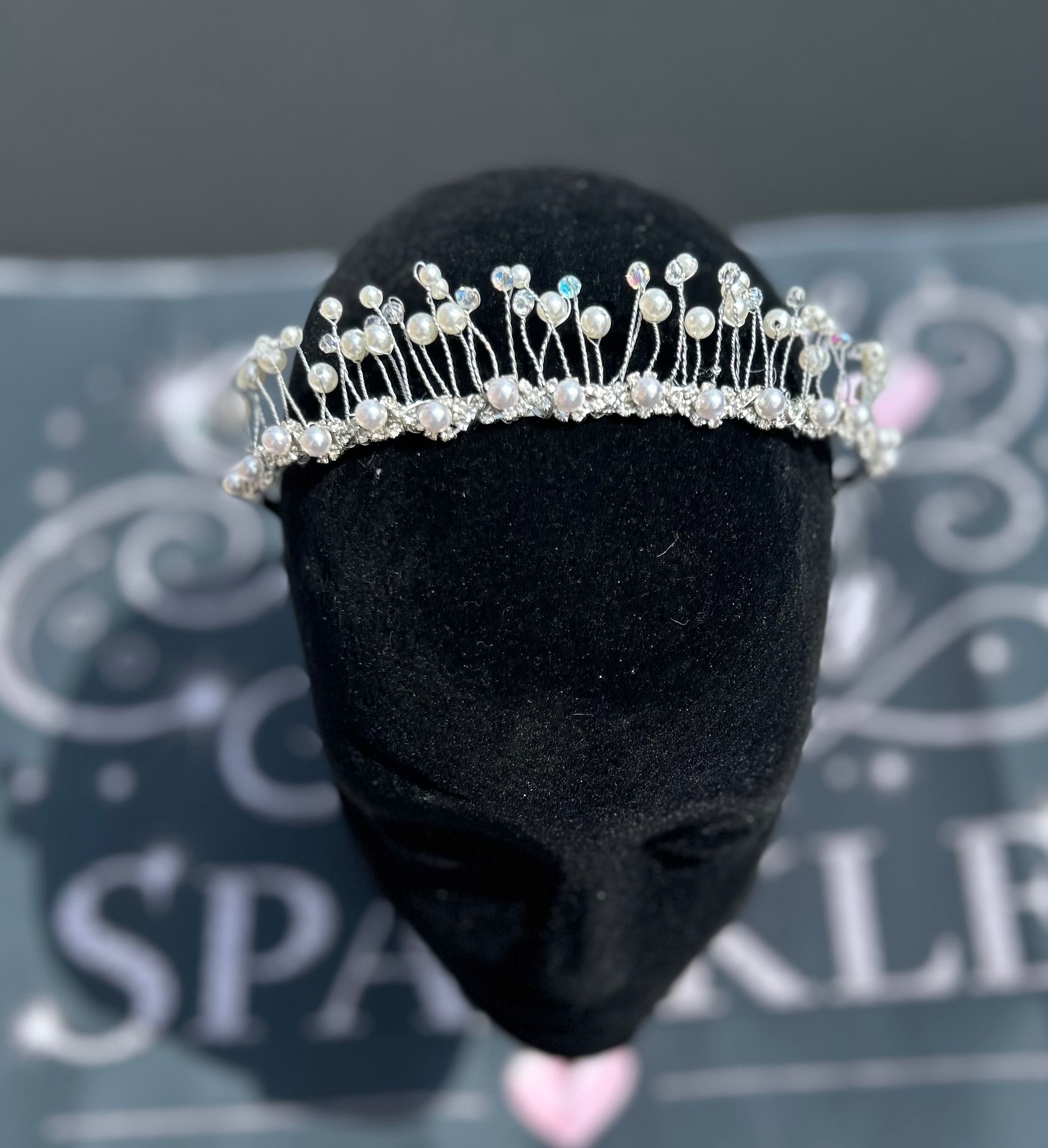 Beaded Tiara
